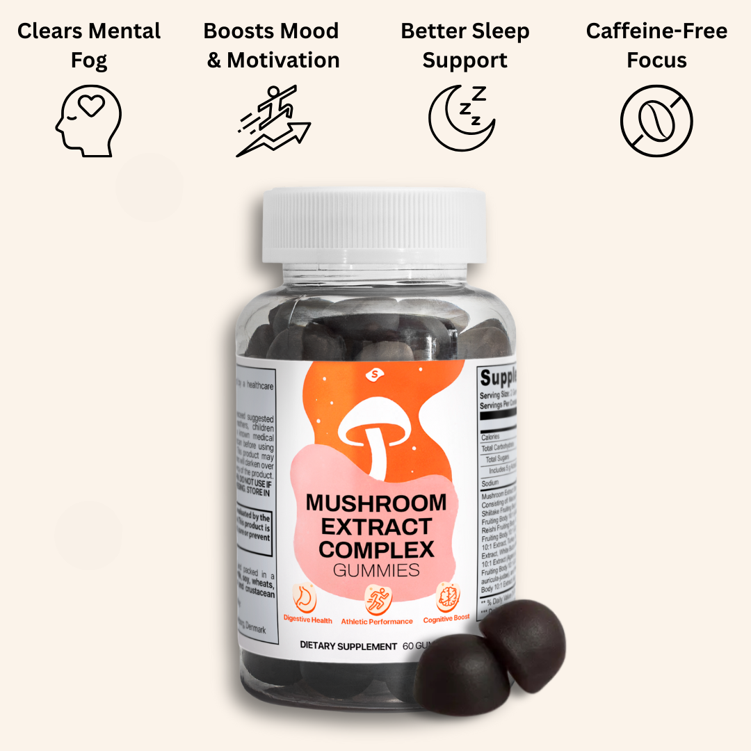 Brain Clarity Mushroom Gummies