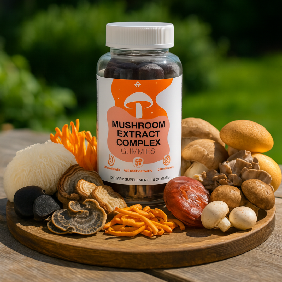 Brain Clarity Mushroom Gummies